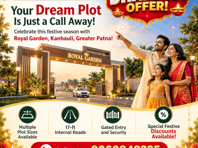 Royal Garden Diwali Plot Offer