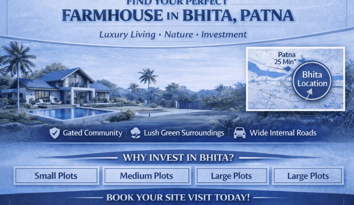 pos of farmhouse in bhita