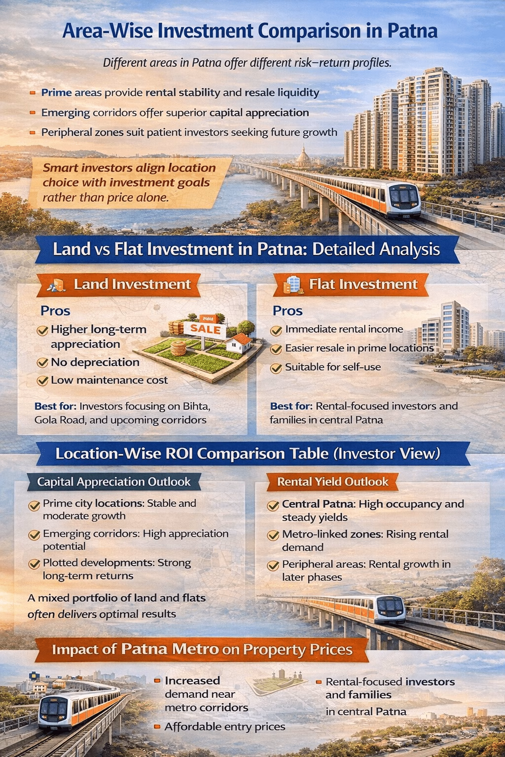 Area-Wise Investment Comparison in Patna