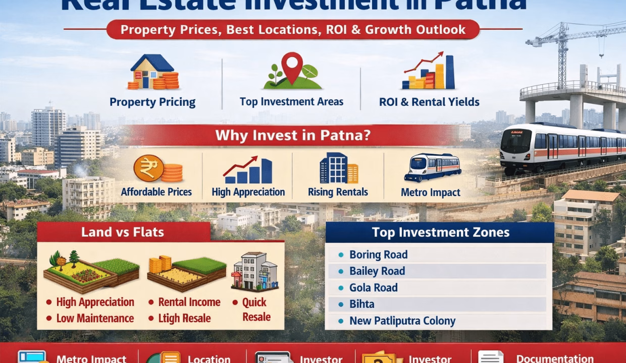 Real estate investment opportunities in Patna City