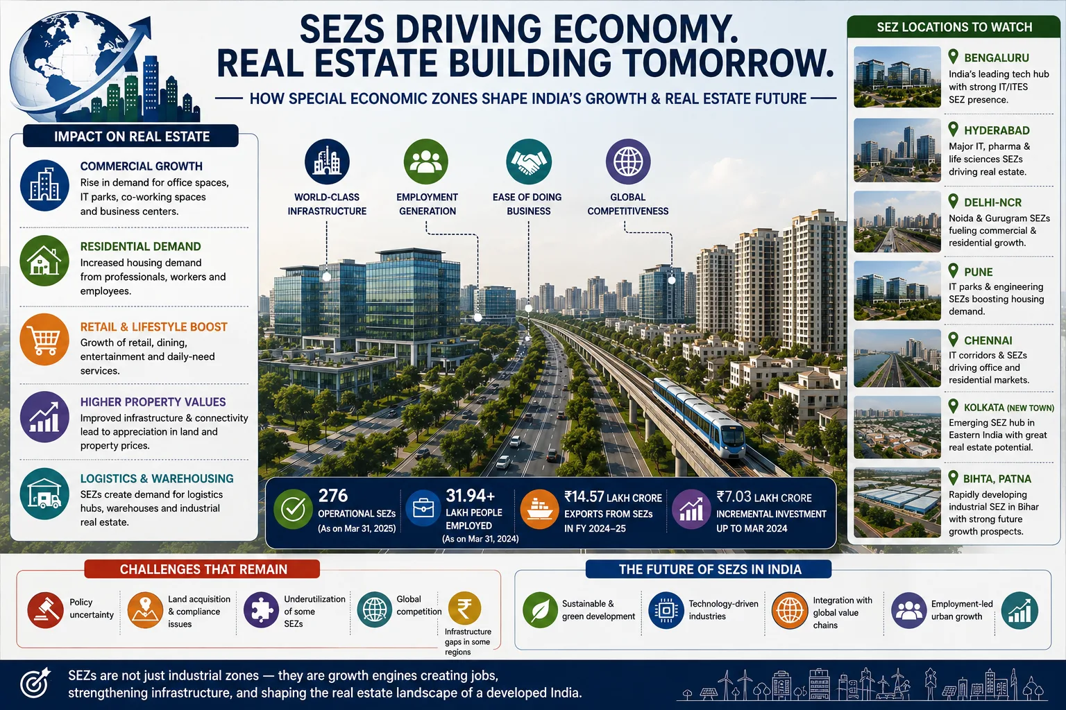 SEZs Driving India’s Real Estate Future
